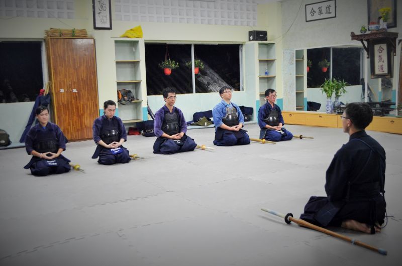 kiếm đạo rèn luyện nghiêm túc